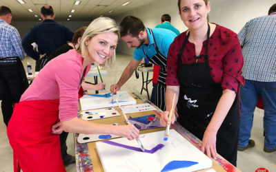 Multi-canvas Painting as Team Building Event